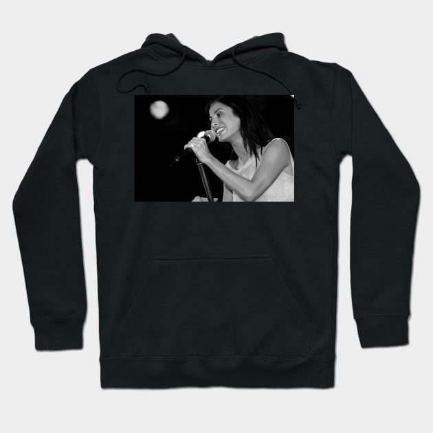 Natalie Imbruglia Performing Live In Concert Hoodie by Andy Evans Photos